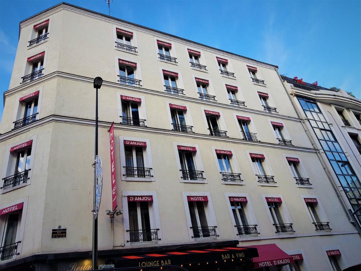 Hotel D'Anjou Levallois-Perret Luaran gambar